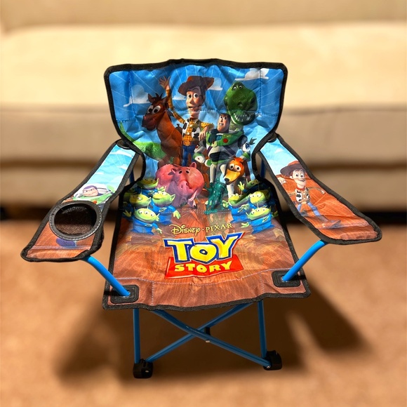 NWT Rare Vintage Original Toy Story Folding Camp Chair for kids - Picture 1 of 15